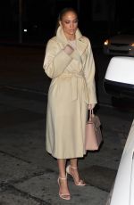 JENNIFER LOPEZ and Alex Rodriguez Out for Dinner at Craig