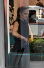 JENNIFER LOPEZ at Trufusion Fitness Center in Miami 04/10/2018