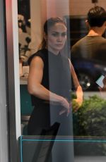 JENNIFER LOPEZ at Trufusion Fitness Center in Miami 04/10/2018