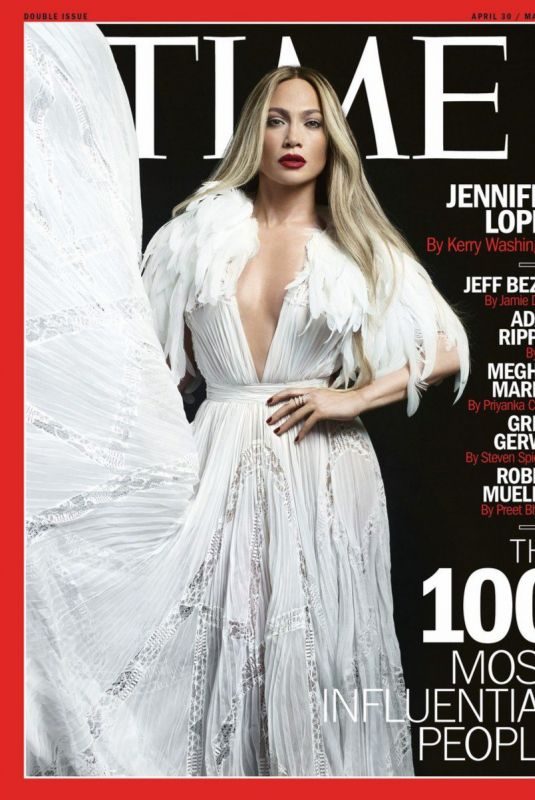 JENNIFER LOPEZ on the Cover od Time 100 Most Influential People, May 2018