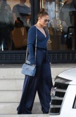JENNIFER LOPEZ Shopping at Barneys New York in Beverly Hills 04/03/2018