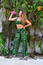JENNIFER NICOLE LEE on the Set of a Photoshoot for Ocean Drive Magazine 04/09/2018