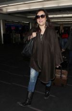 JENNIFER TILLY at Los Angeles International Airport 04/06/2018