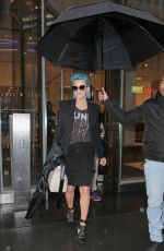 JENNY MCCARTHY Leaves SiriusXM Studios in New York 04/03/2018