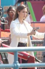 JESSICA ALBA on the Set of An Untitled Bad Boys Spinoff in Los Angeles 04/03/2018