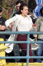 JESSICA ALBA on the Set of An Untitled Bad Boys Spinoff in Los Angeles 04/03/2018