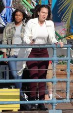 JESSICA ALBA on the Set of An Untitled Bad Boys Spinoff in Los Angeles 04/03/2018