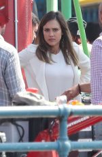 JESSICA ALBA on the Set of An Untitled Bad Boys Spinoff in Los Angeles 04/03/2018