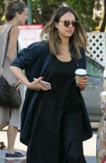 JESSICA ALBA Shopping at Bristol Farms in Beverly Hills 04/14/2018