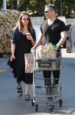 JESSICA ALBA Shopping at Bristol Farms in Beverly Hills 04/14/2018