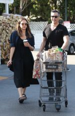 JESSICA ALBA Shopping at Bristol Farms in Beverly Hills 04/14/2018