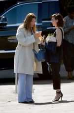 JESSICA BIEL and ALISON BRIE Out in Los Angeles 04/28/2018