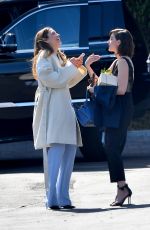 JESSICA BIEL and ALISON BRIE Out in Los Angeles 04/28/2018