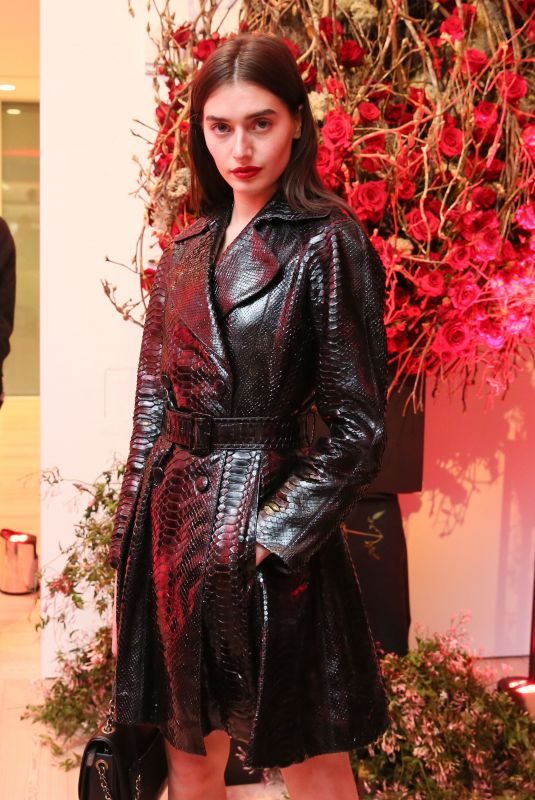 JESSICA CLEMENTS at Giorgio Armani Si Passione Fragrance & Vogue Launch in New York 04/05/2018