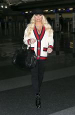 JESSICA SIMPSON at JFK Airport in New York 03/22/2018