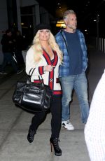 JESSICA SIMPSON at JFK Airport in New York 03/22/2018