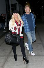 JESSICA SIMPSON at JFK Airport in New York 03/22/2018