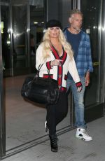JESSICA SIMPSON at JFK Airport in New York 03/22/2018