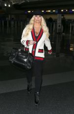 JESSICA SIMPSON at JFK Airport in New York 03/22/2018