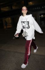 JESSIE J at Los Angeles International Airport 04/21/2018