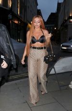 JESY NELSON at Cantina Laredo Restaurant in London 04/28/2018