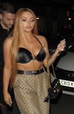 JESY NELSON at Cantina Laredo Restaurant in London 04/28/2018