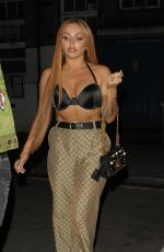 JESY NELSON at Cantina Laredo Restaurant in London 04/28/2018