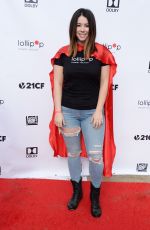 JILLIAN ROSE REED at Lollipop Superhero Walk Benefiting Lollipop Theater Network in Los Angeles 04/29/2018