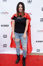 JILLIAN ROSE REED at Lollipop Superhero Walk Benefiting Lollipop Theater Network in Los Angeles 04/29/2018
