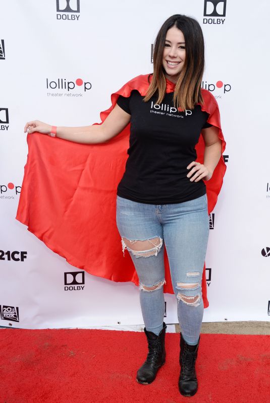 JILLIAN ROSE REED at Lollipop Superhero Walk Benefiting Lollipop Theater Network in Los Angeles 04/29/2018