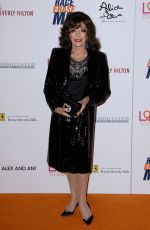 JOAN COLLINS at Race to Erase MS Gala 2018 in Los Angeles 04/20/2018