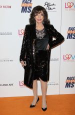 JOAN COLLINS at Race to Erase MS Gala 2018 in Los Angeles 04/20/2018