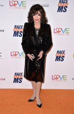 JOAN COLLINS at Race to Erase MS Gala 2018 in Los Angeles 04/20/2018