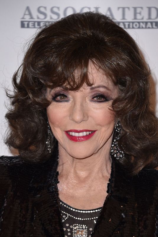 JOAN COLLINS at Race to Erase MS Gala 2018 in Los Angeles 04/20/2018