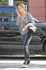 JOANNA KRUPA Arrives at a Gym in Beverly Hills 04/12/2018