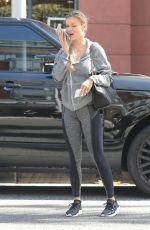 JOANNA KRUPA Arrives at a Gym in Beverly Hills 04/12/2018