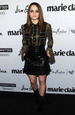 JOEY KING at Marie Claire Fresh Faces Party in Los Angeles 04/27/2018