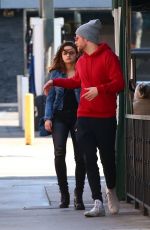 JOEY KING Out for Lunch at Hugo