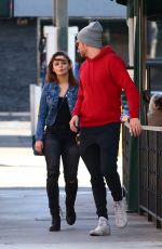 JOEY KING Out for Lunch at Hugo