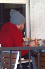JOEY KING Out for Lunch at Hugo