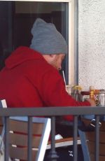 JOEY KING Out for Lunch at Hugo