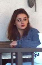 JOEY KING Out for Lunch at Hugo