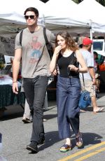 JOEY KING Out in Studio City 04/15/2015