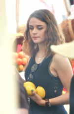 JOEY KING Shopping at Farmers Market in Studio City 04/15/2018