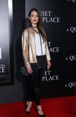 JORDANA BREWSTER at A Quiet Place Premiere in New York 04/02/2018