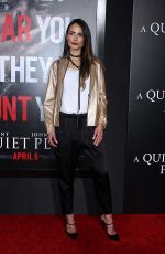 JORDANA BREWSTER at A Quiet Place Premiere in New York 04/02/2018