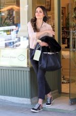 JORDANA BREWSTER Out Shopping in Beverly Hills 04/18/2018