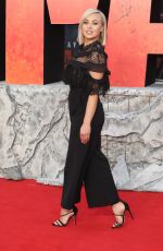 JORDGIE PORTER at Rampage Premiere in London 04/11/2018