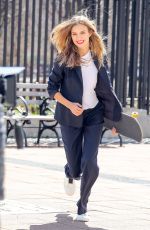 JOSEPHINE SKRIVER at a Photoshoot in New York 04/05/2018
