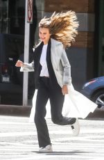 JOSEPHINE SKRIVER on the Set of a Photoshoot in New York 04/05/2018